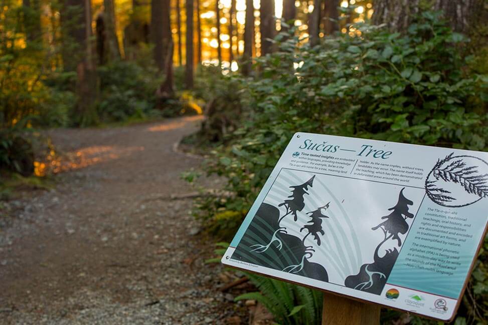 Tonquin Trail signage