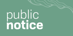 public notice