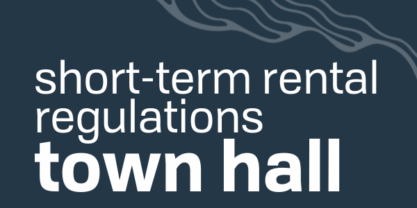 short-term rental regulations town hall