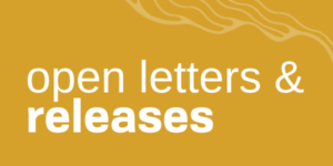 open letters & releases