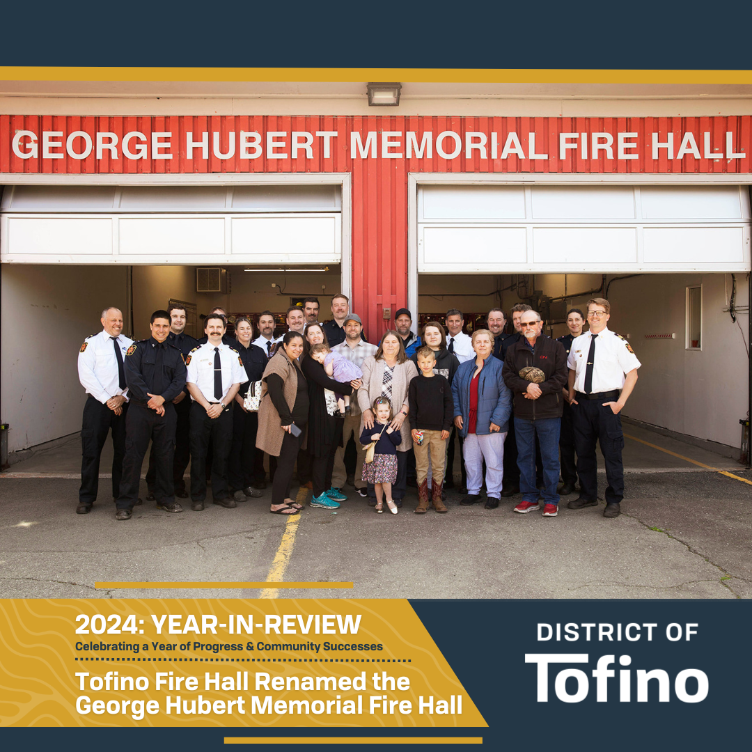 George Hubert Memorial Fire Hall YIR