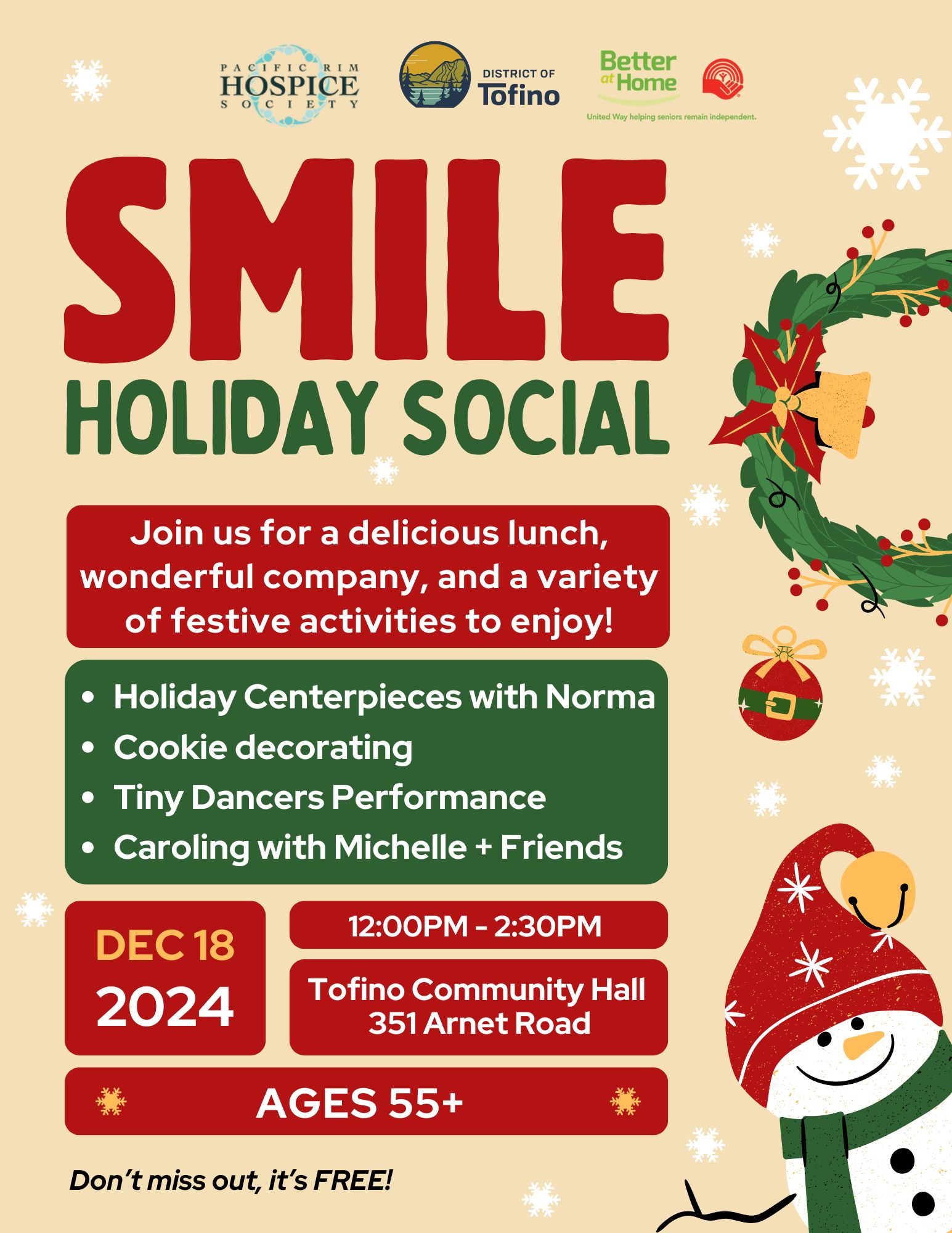 smile holiday social