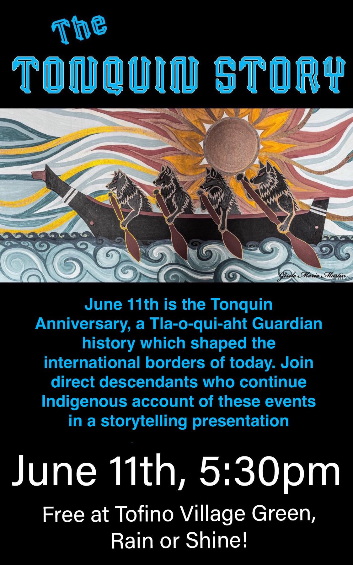 tonquin story event